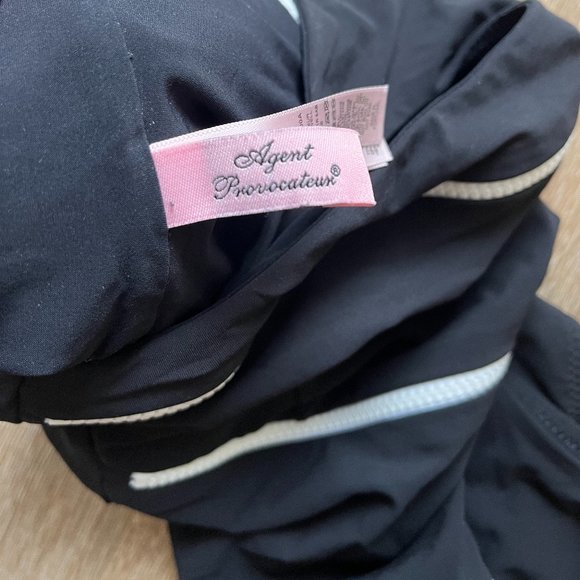 Agent Provocateur Zoey Swimsuit One Piece - Black, 4 (M/L) - Picture 8 of 9